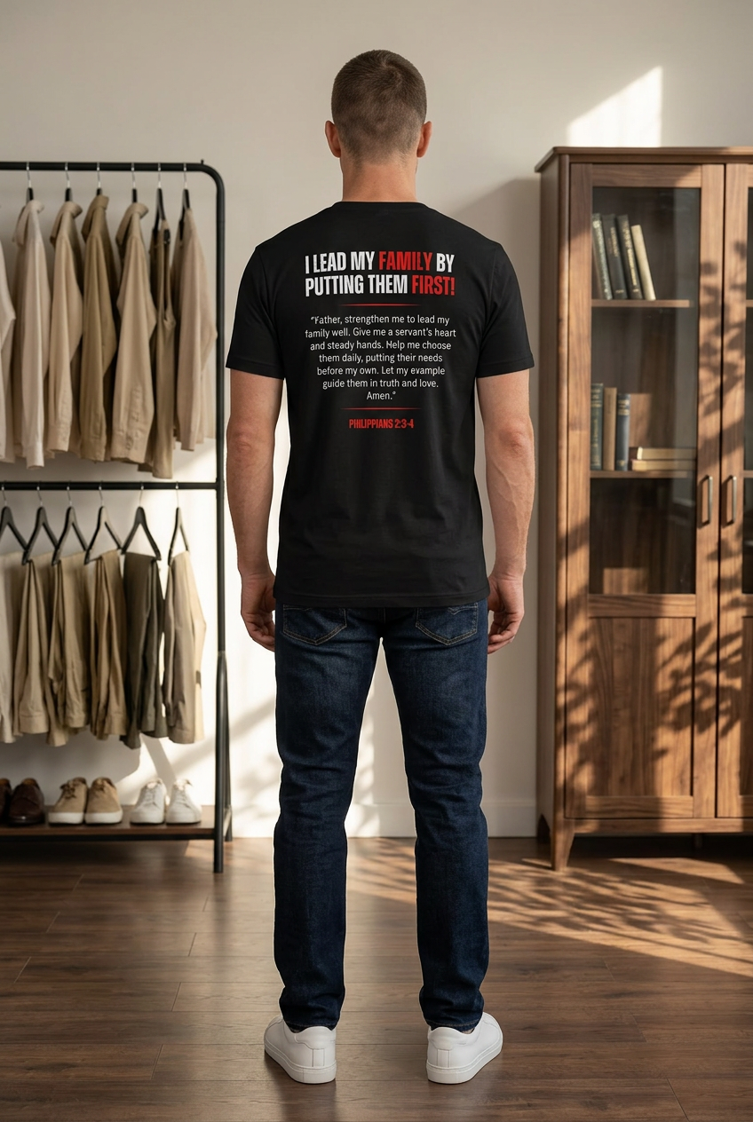 Fatherhood T-Shirt | Christian Apparel by Philippians234