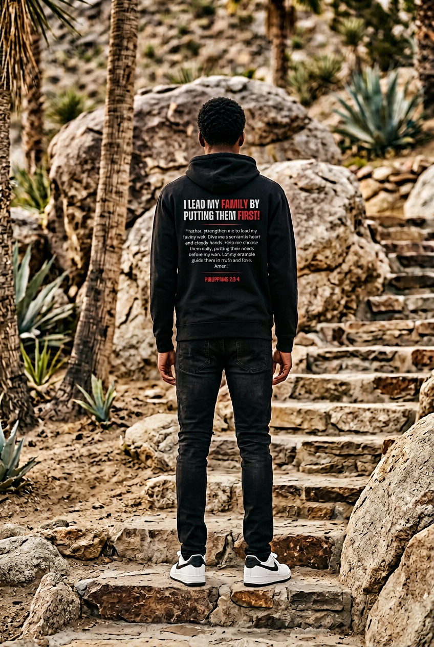 Fatherhood Hoodie | Christian Apparel by Philippians234