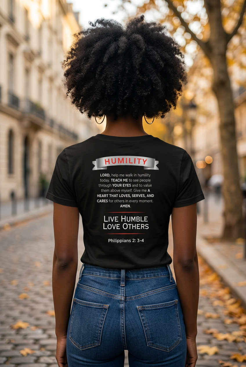 Humility T-Shirt | Christian Apparel by Philippians234