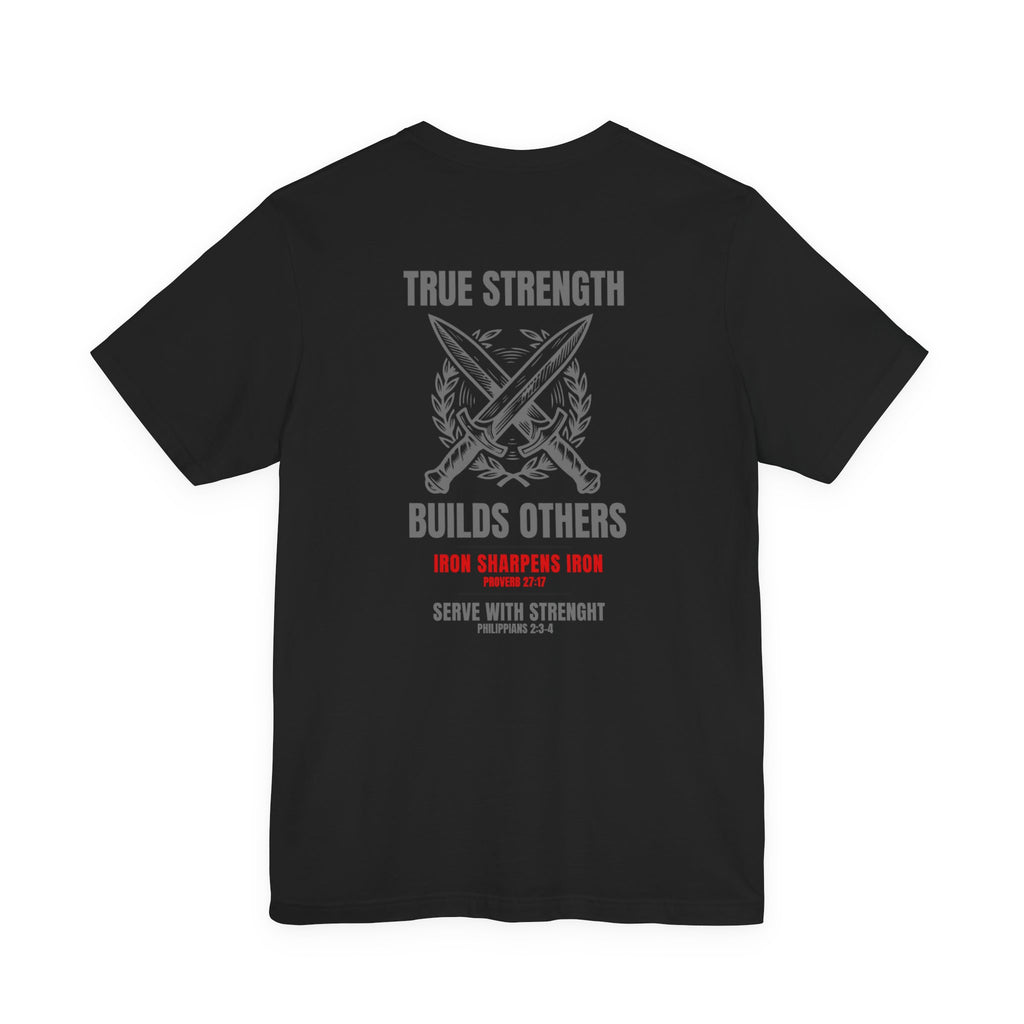 P234 Iron Sharpens Iron T-Shirt |  Christian Apparel by Philippians234
