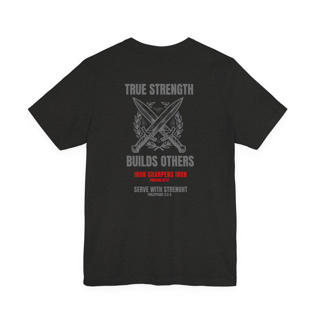 P234 Iron Sharpens Iron T-Shirt |  Christian Apparel by Philippians234