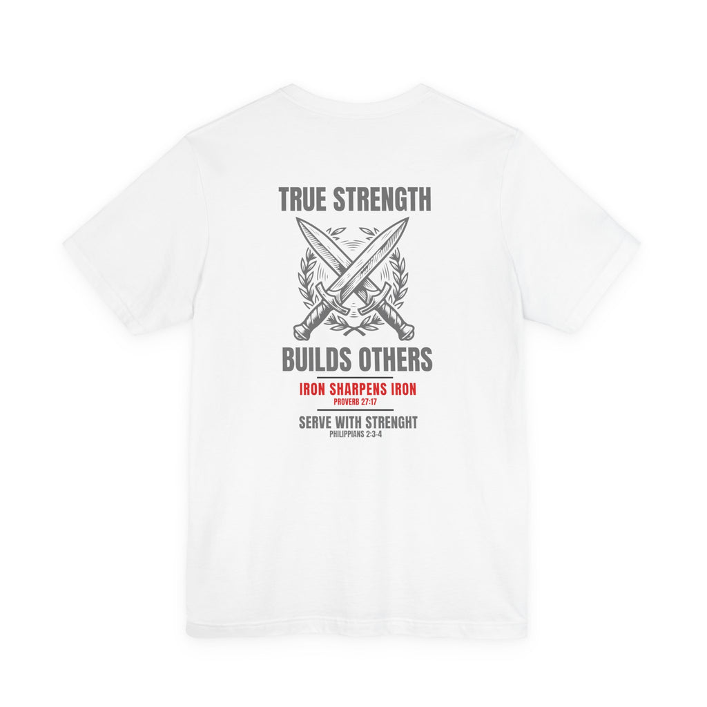 P234 Iron Sharpens Iron T-Shirt |  Christian Apparel by Philippians234