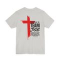 Serving On Team Jesus Christian T-Shirt | White & Silver | Philippians234