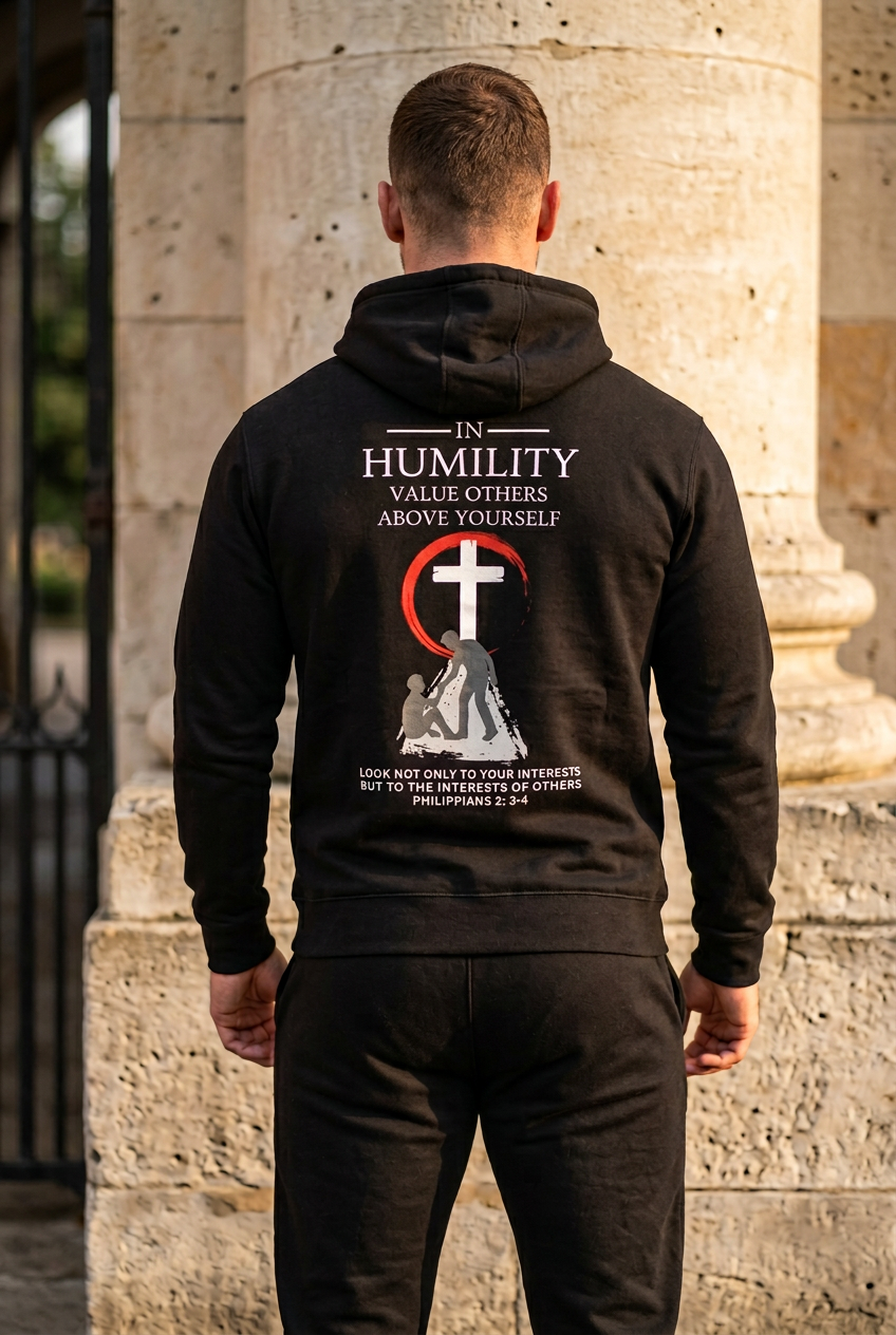 In Humility, Lift One Another Up Hoodie | Christian Apparel by Philippians234